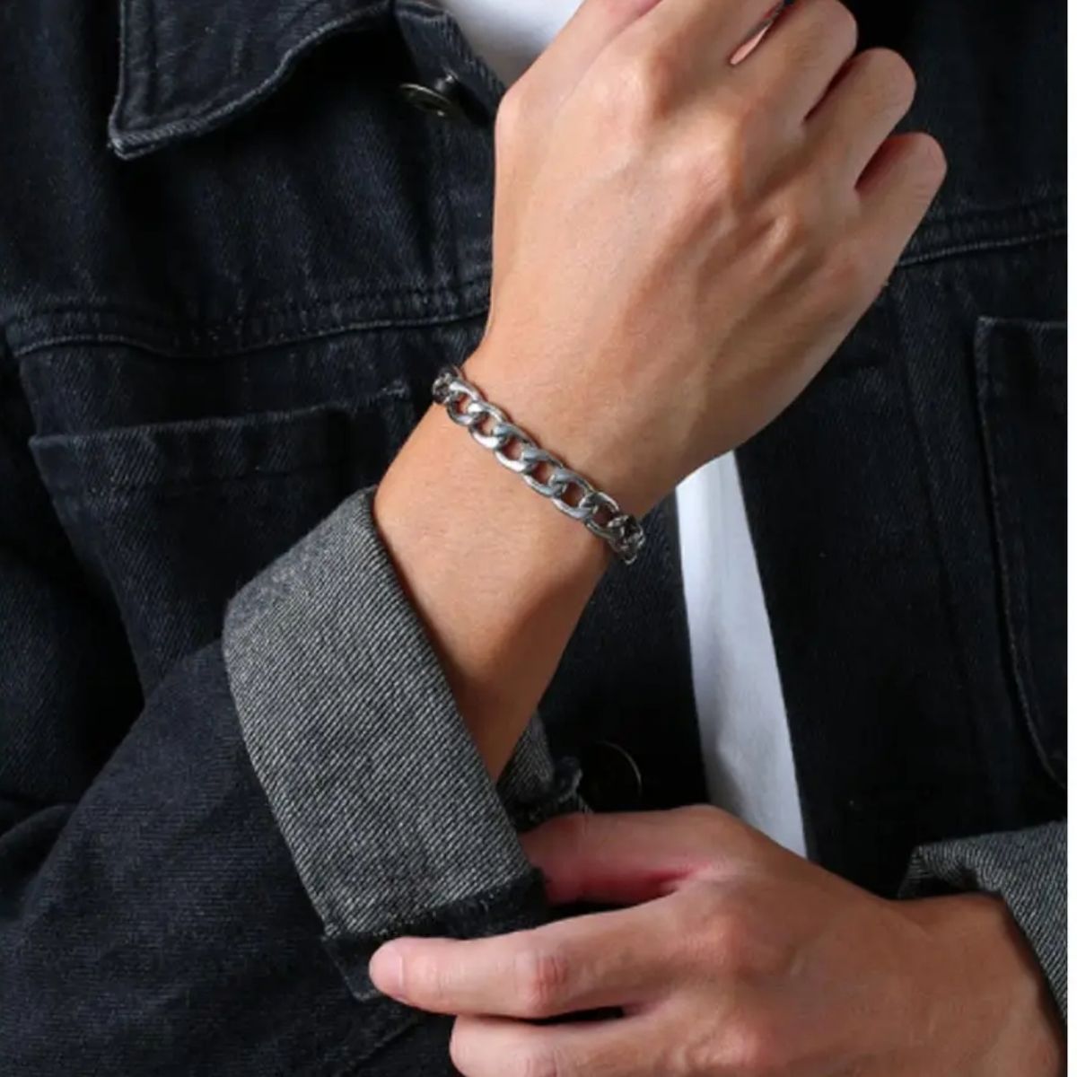 GENERICO - Pulsera chunky lomo de corvina Hombre Papá