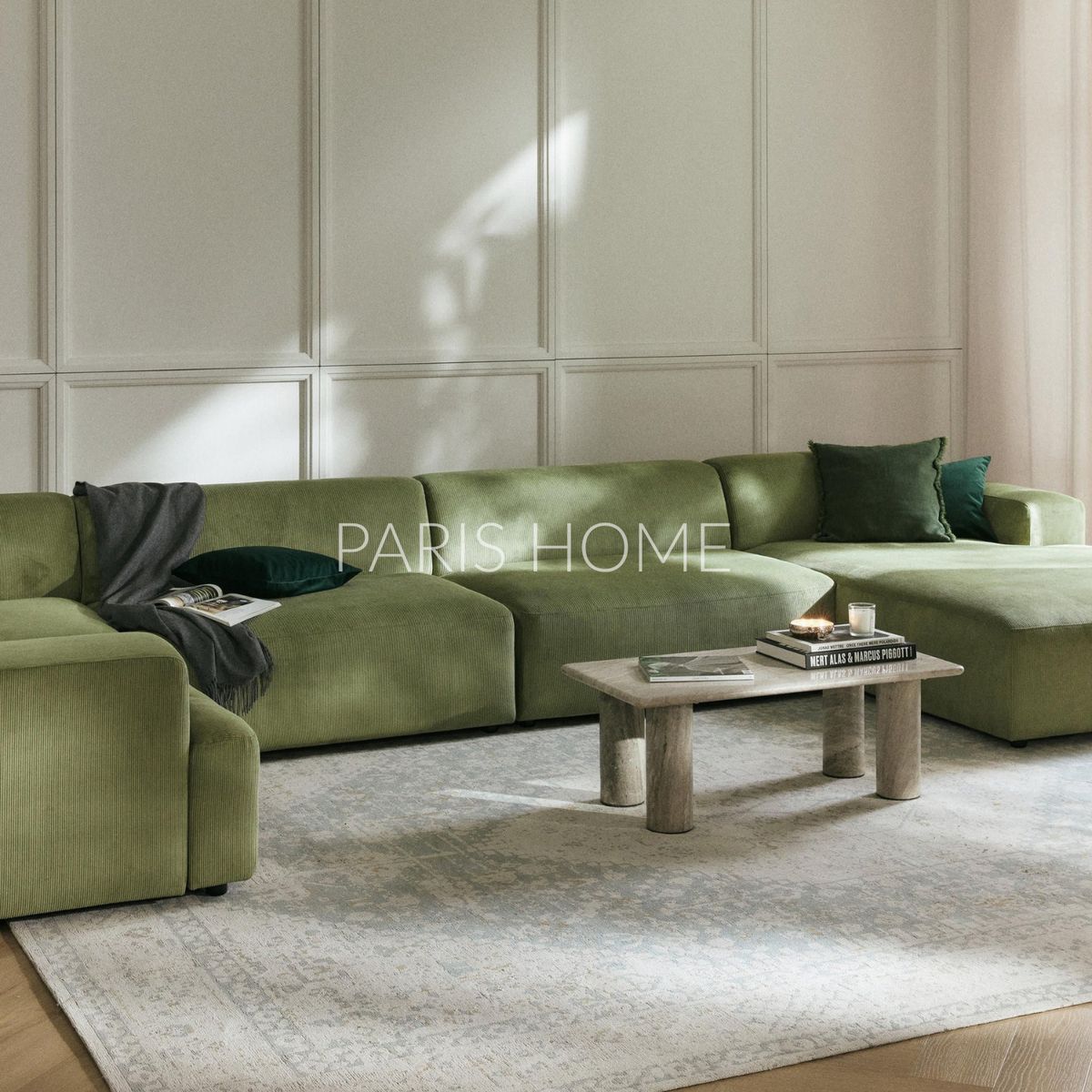 GENERICO - Seccional Izquierdo Rinconero Longhe Grande Gala Pana - Verde Oliva