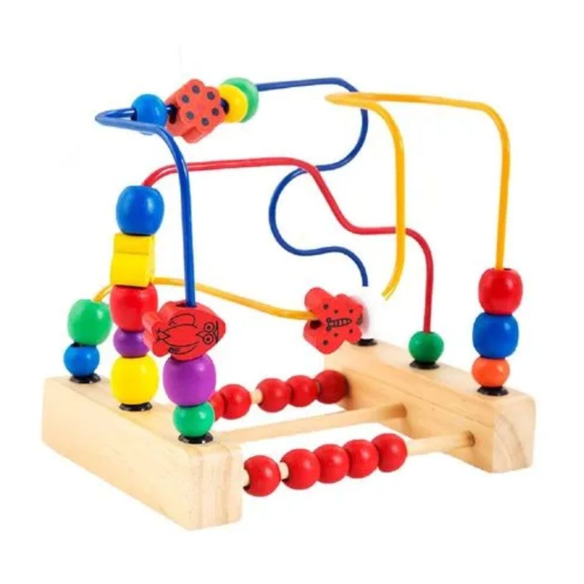 GENERICO - Didactico De Madera En Forma De Laberinto