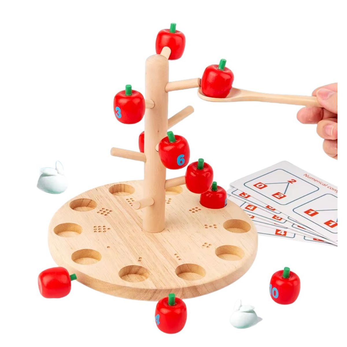 GENERICO - Juego Didactico Arbol De Manzana