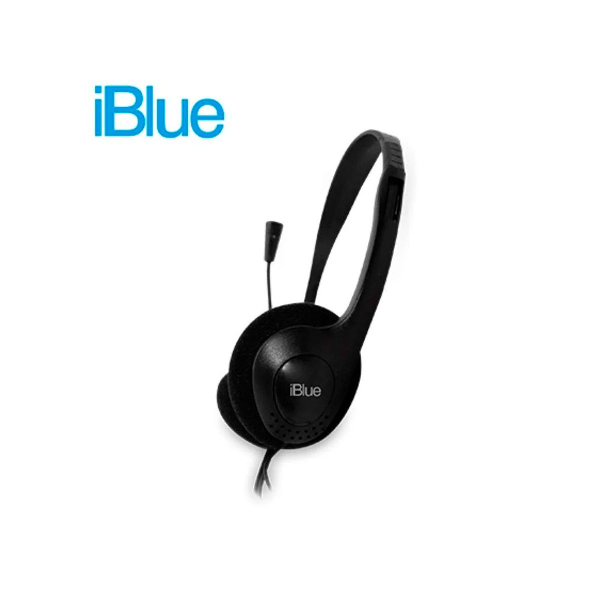 IBLUE - AUDIFONO CMICROF IBLUE HS-2001BK 35MM BLACK PN HS-2001BK