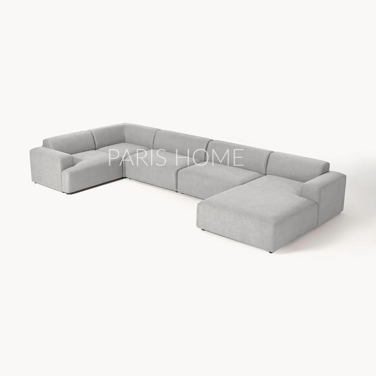 GENERICO - Seccional Izquierdo Rinconero Longhe Grande Gala Tejido - Gris Claro