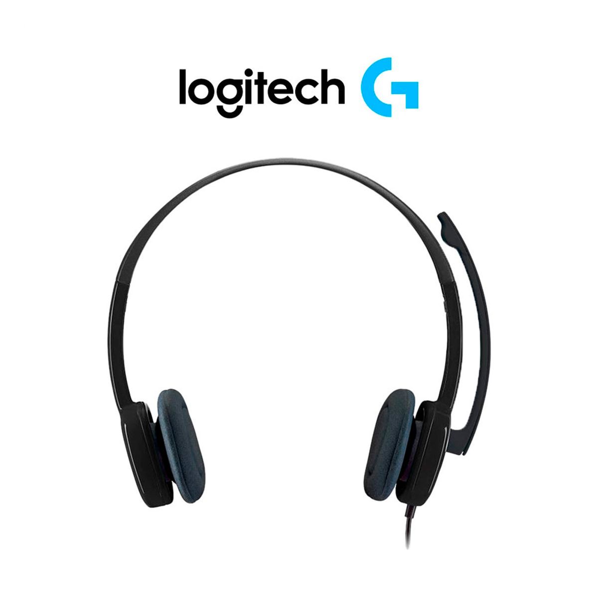 LOGITECH - AUDIFONO CMICROF LOGITECH H151 STEREO BLACK 981-000587