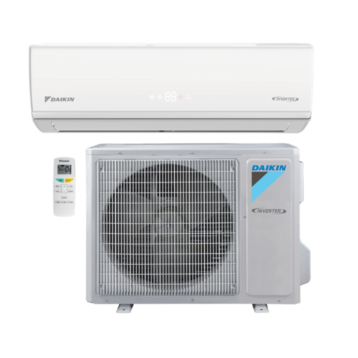 DAIKIN - AIRE ACONDICIONADO SPLIT INVERTER 12,000 BTU, SOLO FRIO