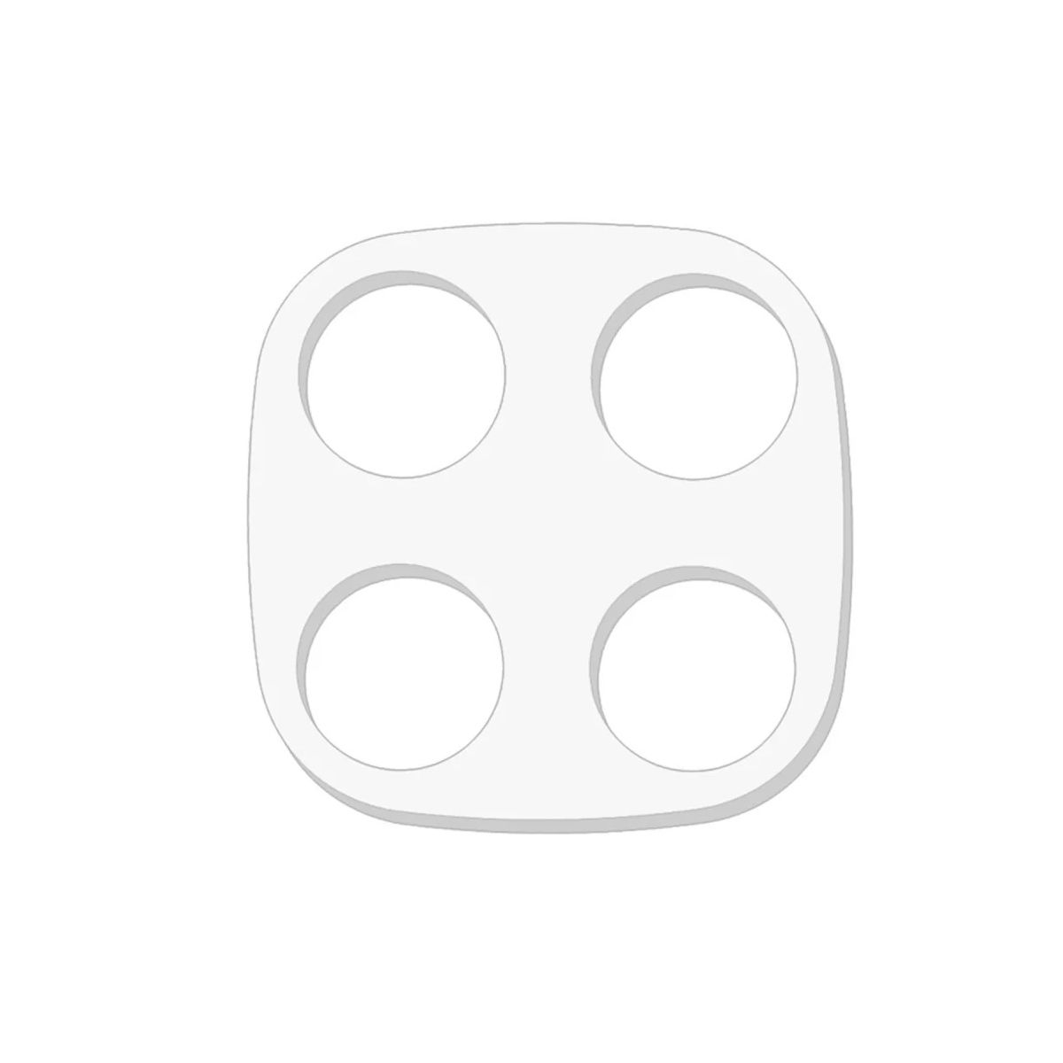 GENERICO - Protector de Cámara Compatible con Redmi Note 14 Pro+ Plus - Transparente