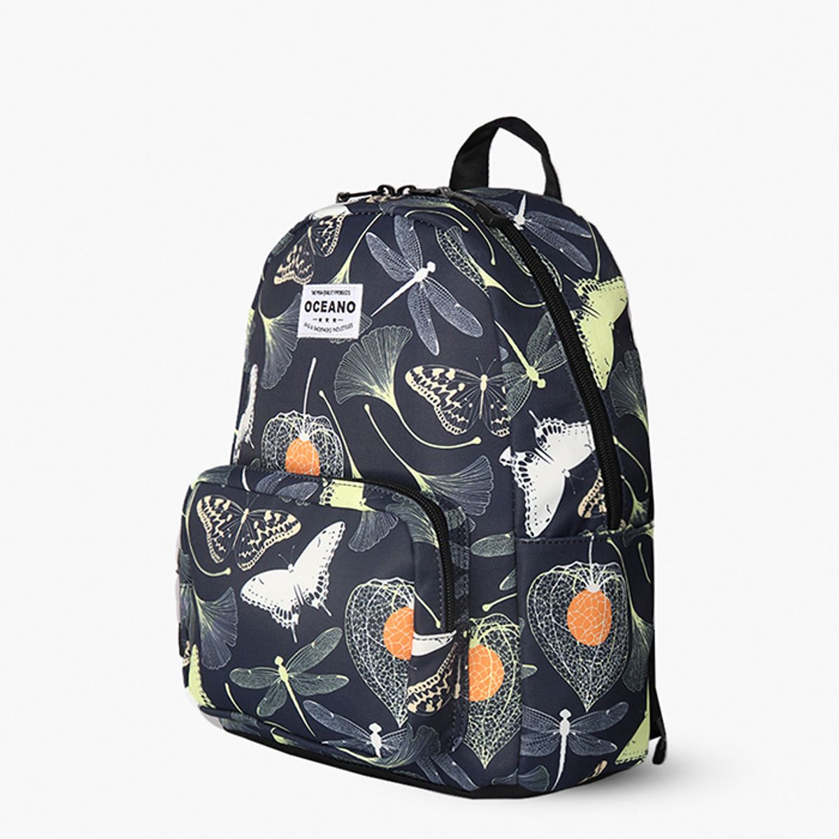 OCEANO - Mochila Oceano Lanis Acero Mariposa