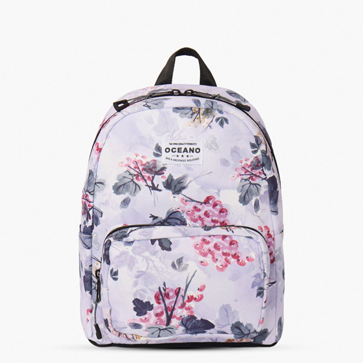 OCEANO - Mochila Oceano Lanis Plata Flor