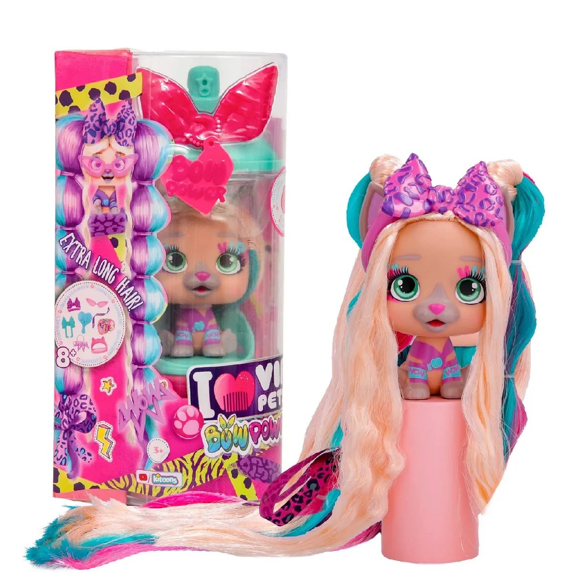 VIP PETS - Juguete Muñeca Vip Pets S6 Bow Power Mascotas