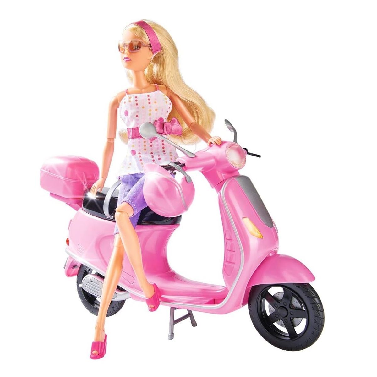 STEFFI LOVE - Juguete Muñeca Steffi Love Con Moto Y Casco