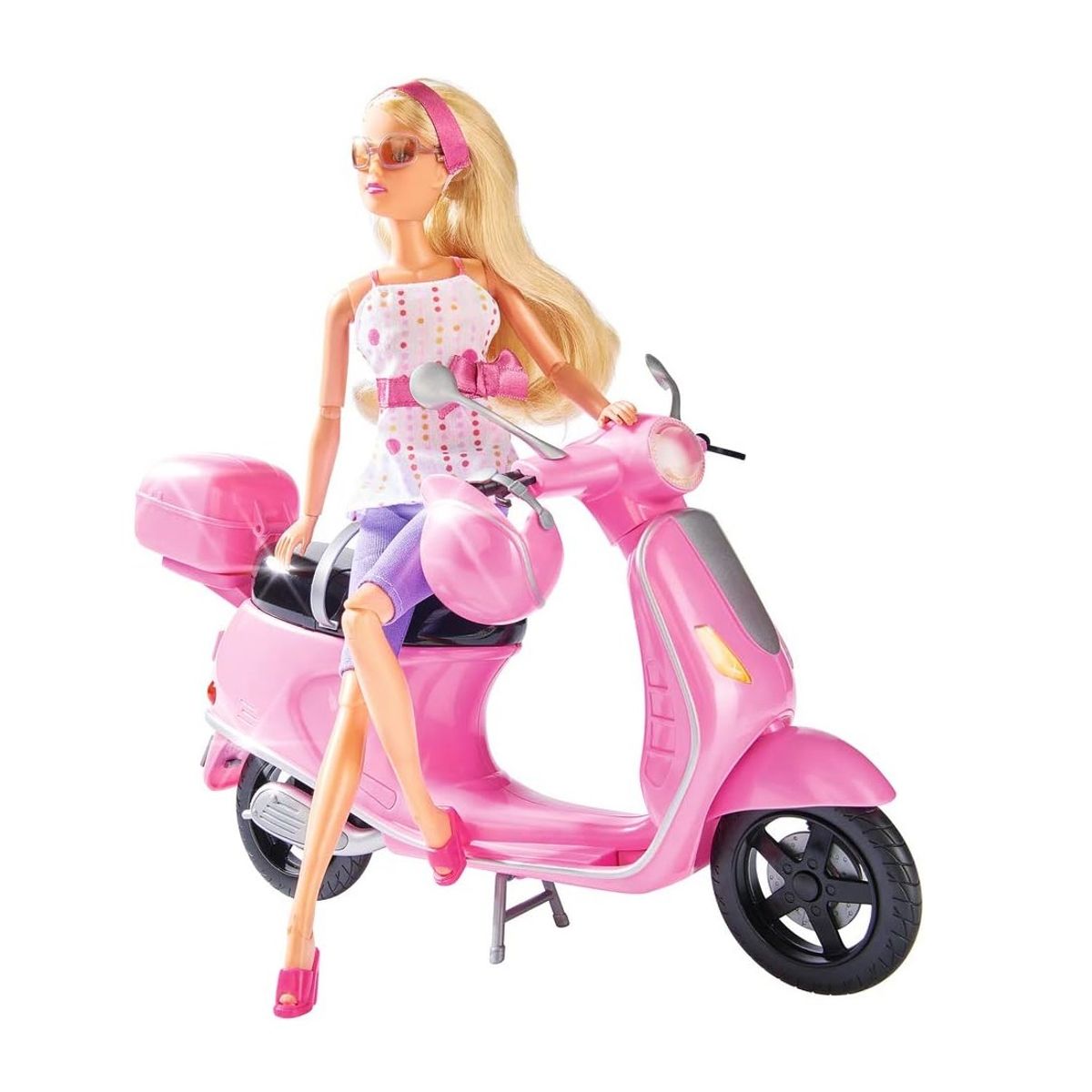 STEFFI LOVE - Juguete Muñeca Steffi Love Con Moto Y Casco