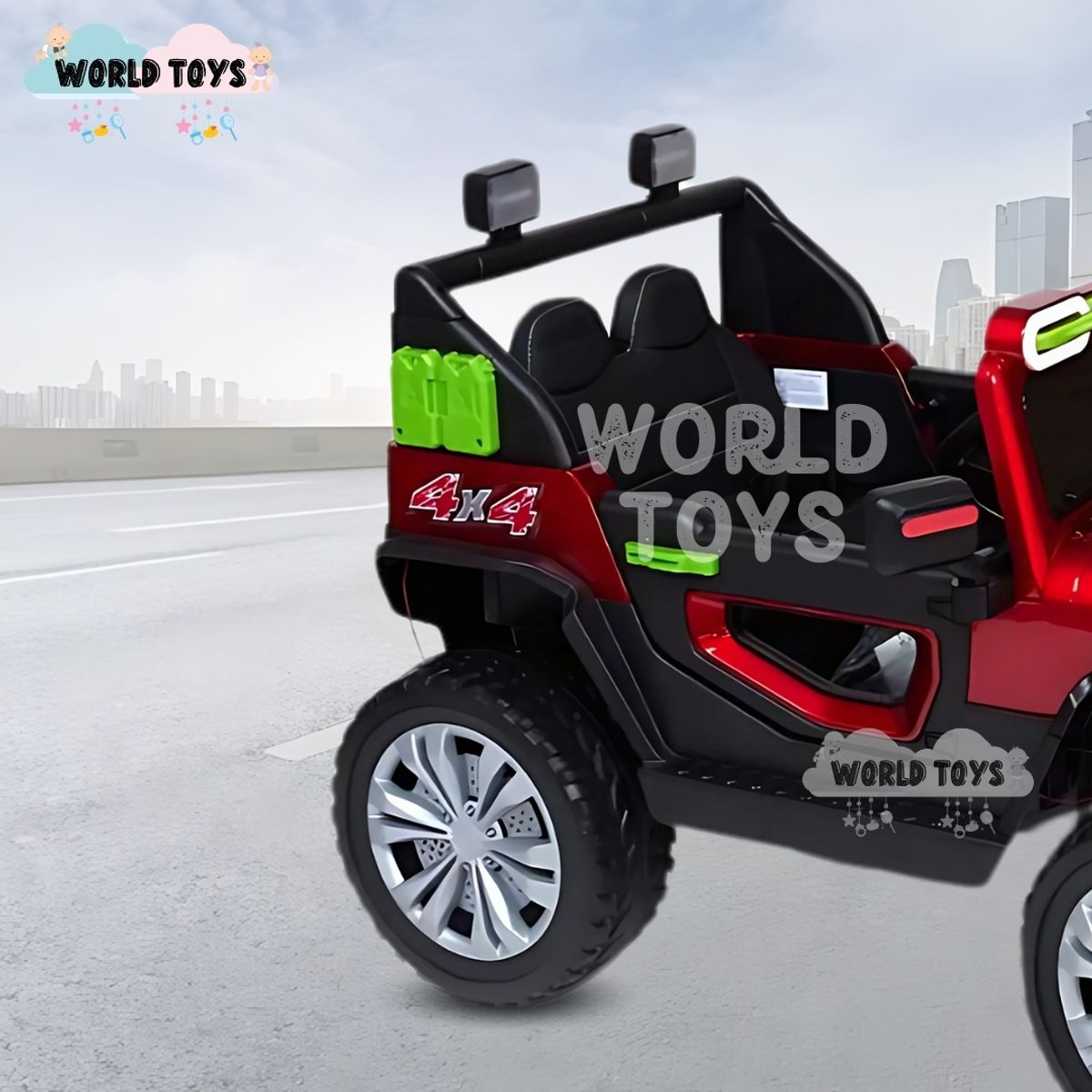 TOYOTA - Carro a Bateria para Niños «GREAT TOYIN» Red