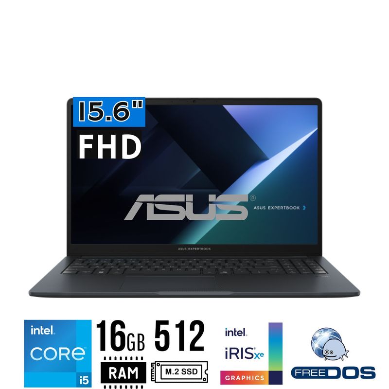 ASUS - Laptop ASUS B1502CVA-NJ3457 156´ FHD core i5-1335U RAM 16GB SSD 512GB Free Dos