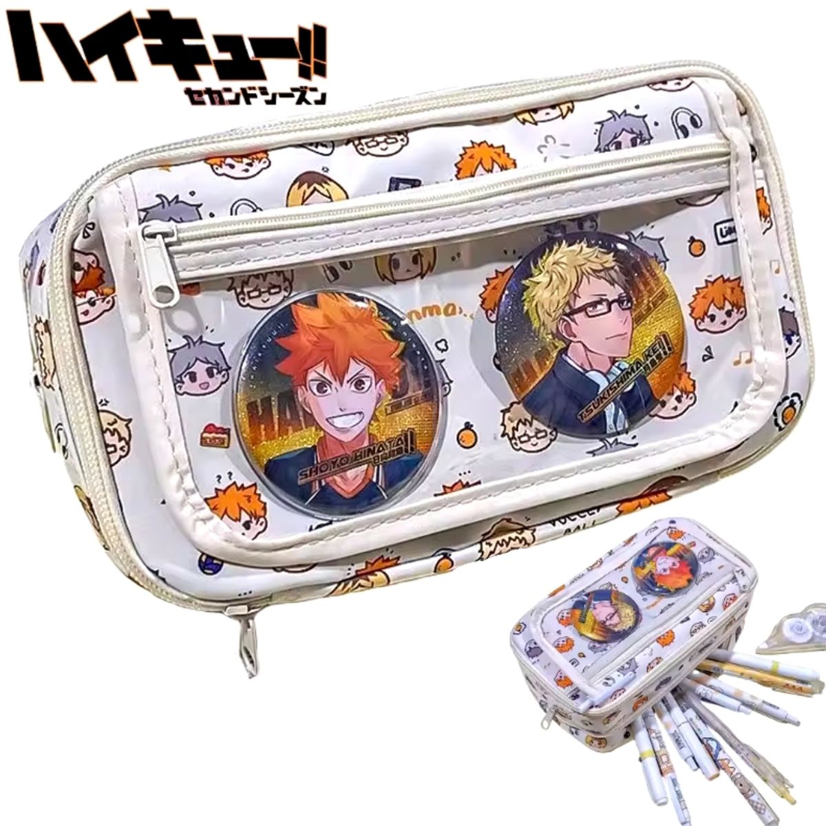 GENERICO - Cartuchera haikyuu importado