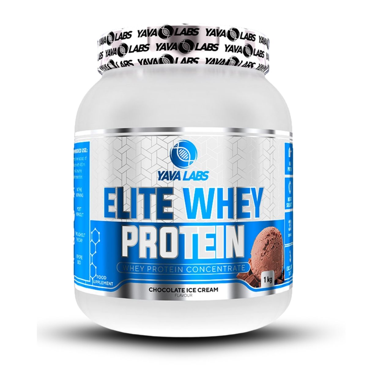 GENERICO - Yava Elite Whey Protein 1 kg Chocolate+Creatina Universe Nutrition 250G+2Diabolus