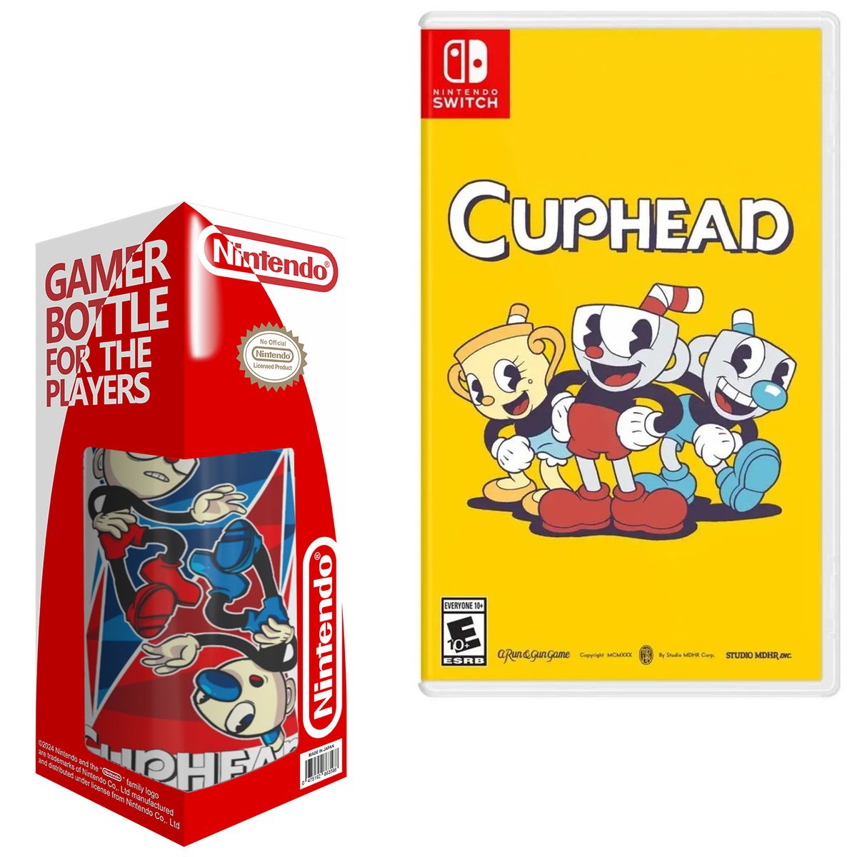 NINTENDO - CupHead Nintendo Switch Fisico + Tomatodo v2
