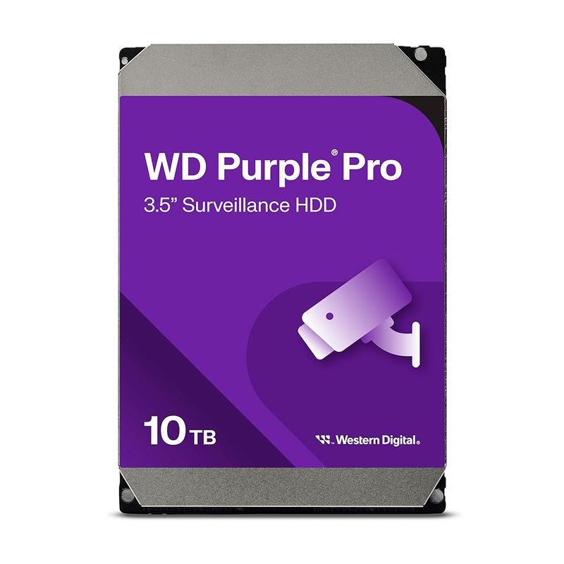 WESTERN DIGITAL - Western Digital WD102PURP Disco duro Purple Pro 10TB 7200RPM