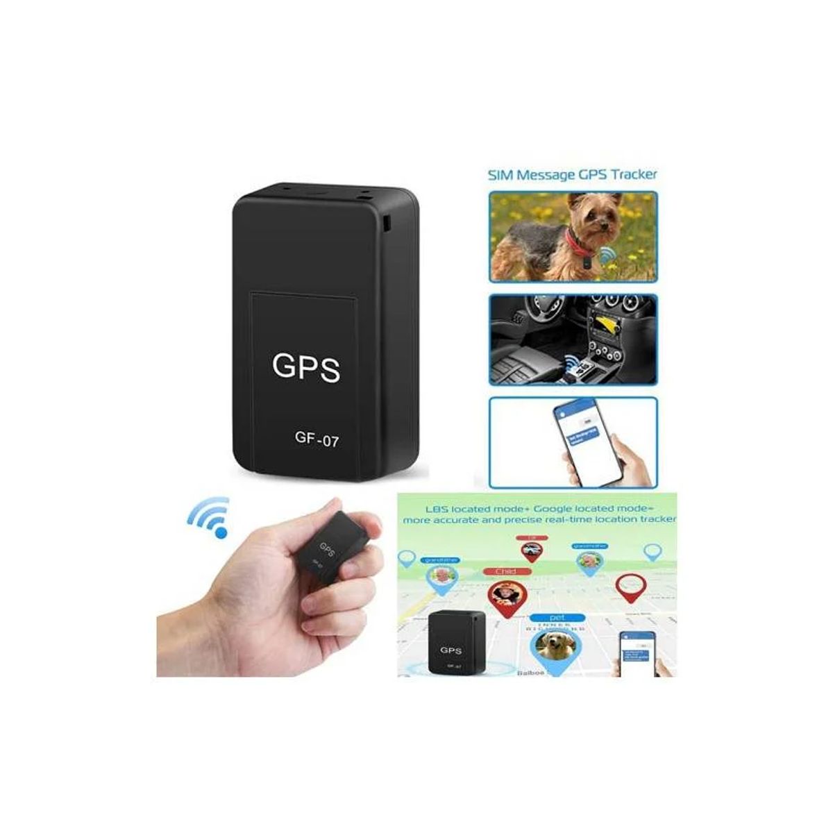 GENERICO - MINI GPS RASTREADOR MAGNETICO 07