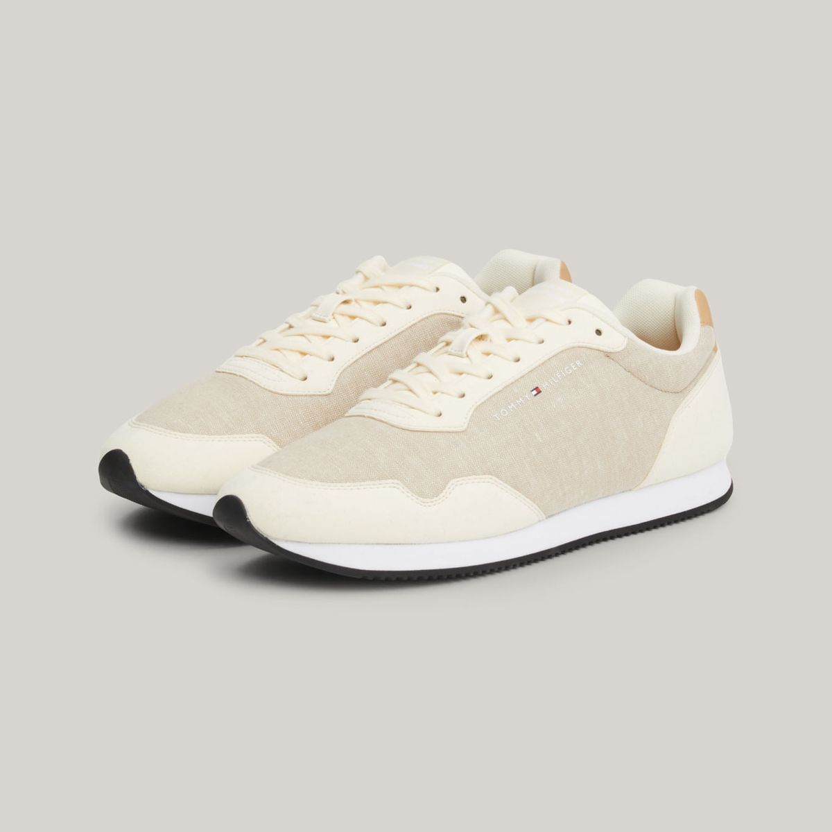 TOMMY HILFIGER - ZAPATILLAS LO RUNNER MIX CHAMBRAY TH