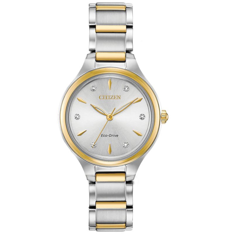 CITIZEN - Citizen Reloj Corso Diamond Eco-Drive Acero Inox FE2104-50A