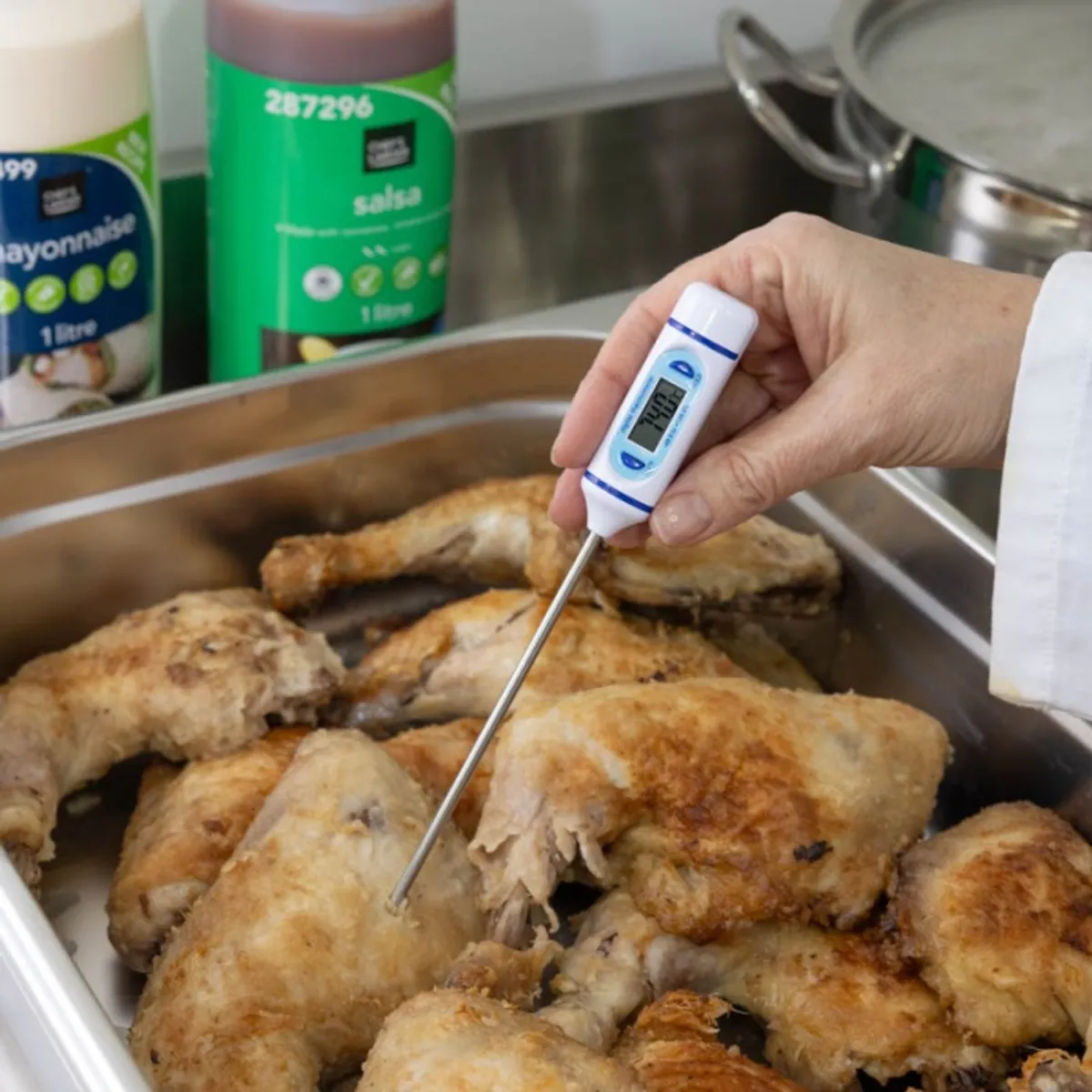 ETI - Termómetro Digital de Bolsillo ETI tipo lapicero para cocina hostelería