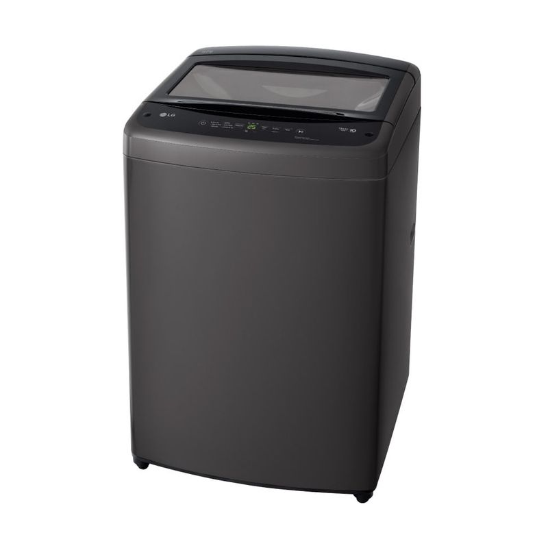 LG - LAVADORA LG CARGA SUPERIOR 19 KG WT19BVTB TURBODRUM NEGRO CLARO