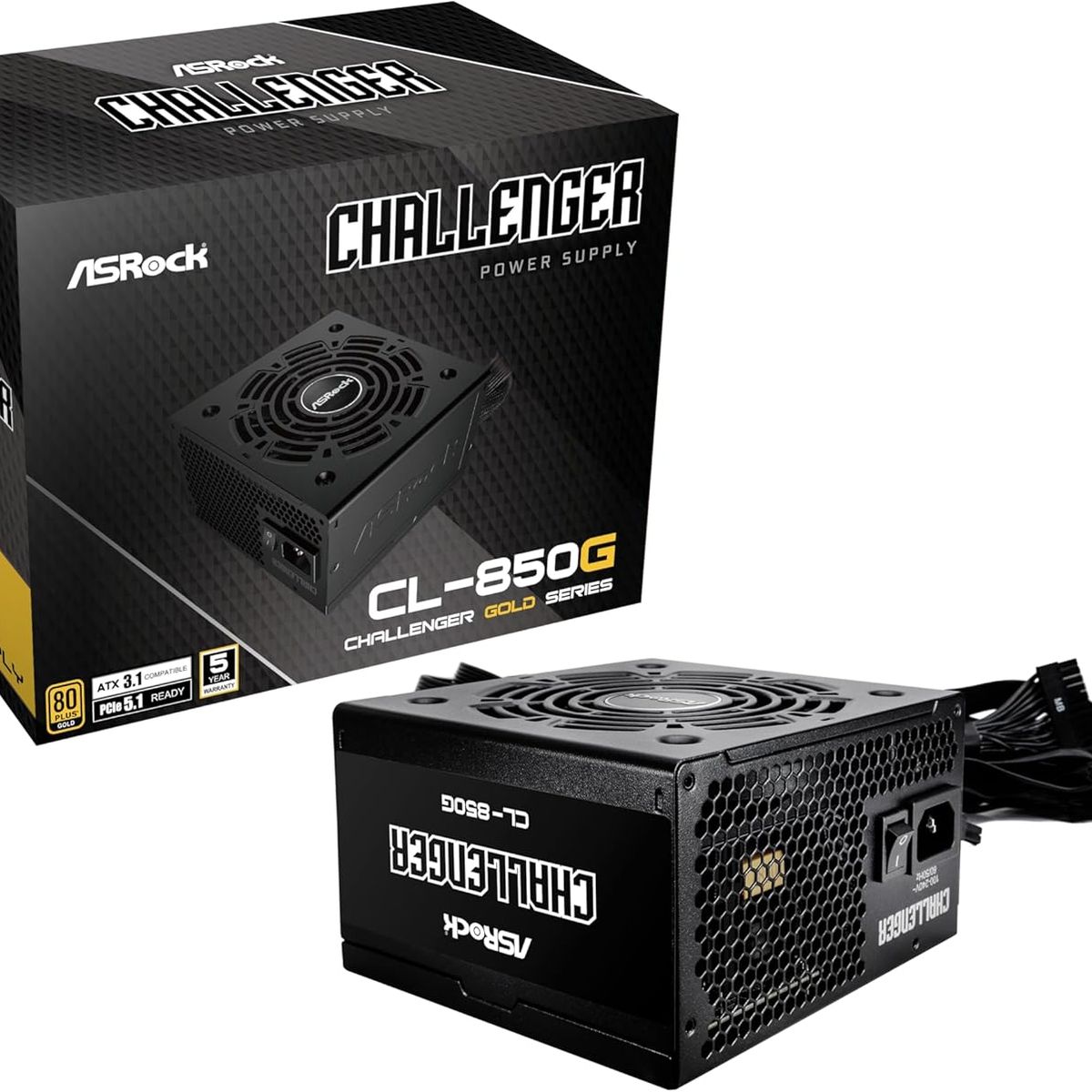 ASROCK - Fuente de Alimentación ASRock CL-850G 850W 80 Plus Gold