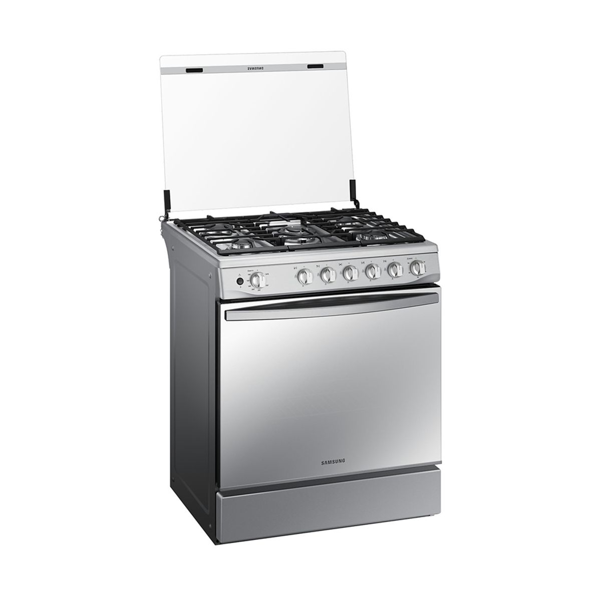 SAMSUNG - COCINA A GAS SAMSUNG NX52T7322PS 5 HORNILLAS MIRROR LOOK