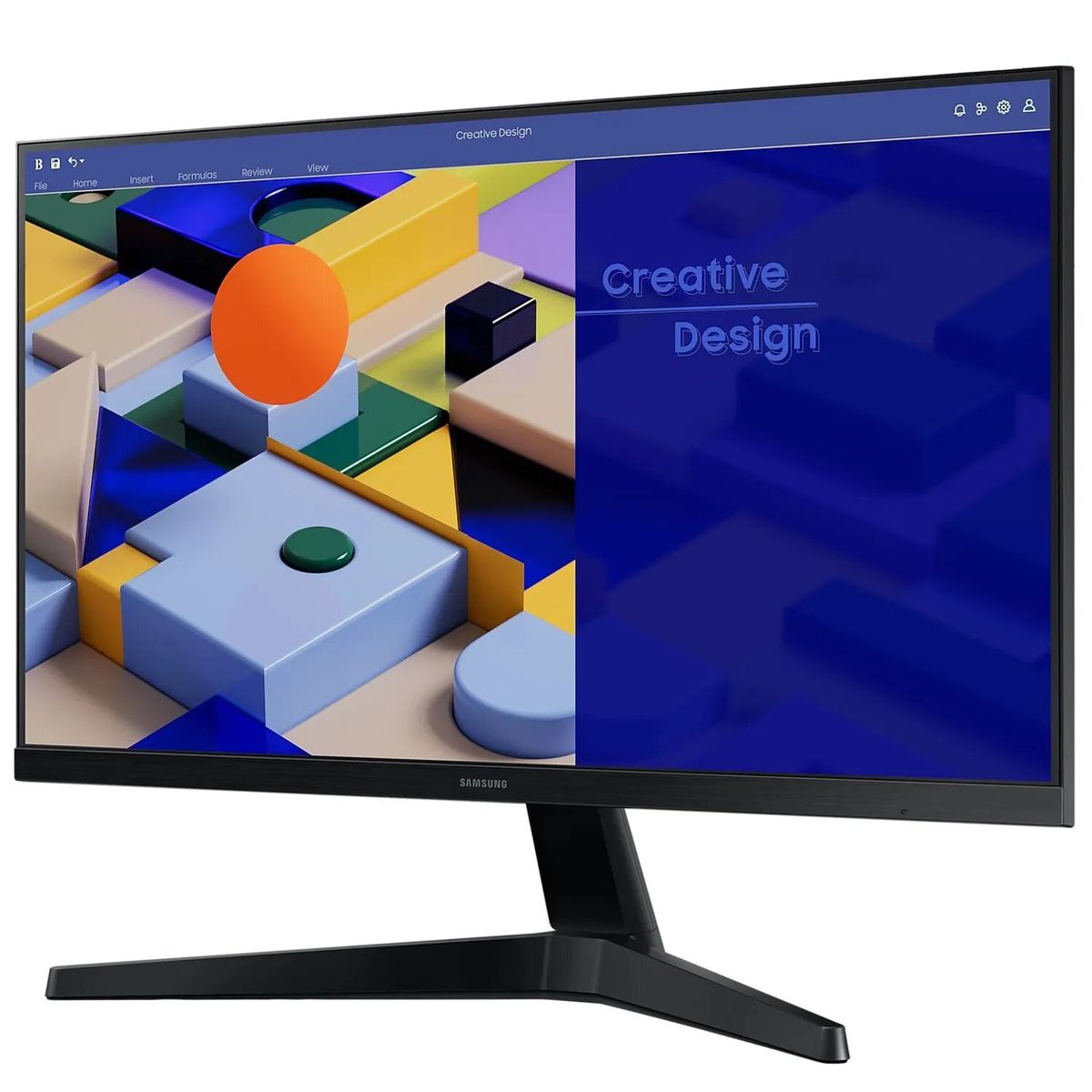 SAMSUNG - Monitor Samsung 27 LS27C310EALXPE IPS Full HD 75Hz HDMI VGA