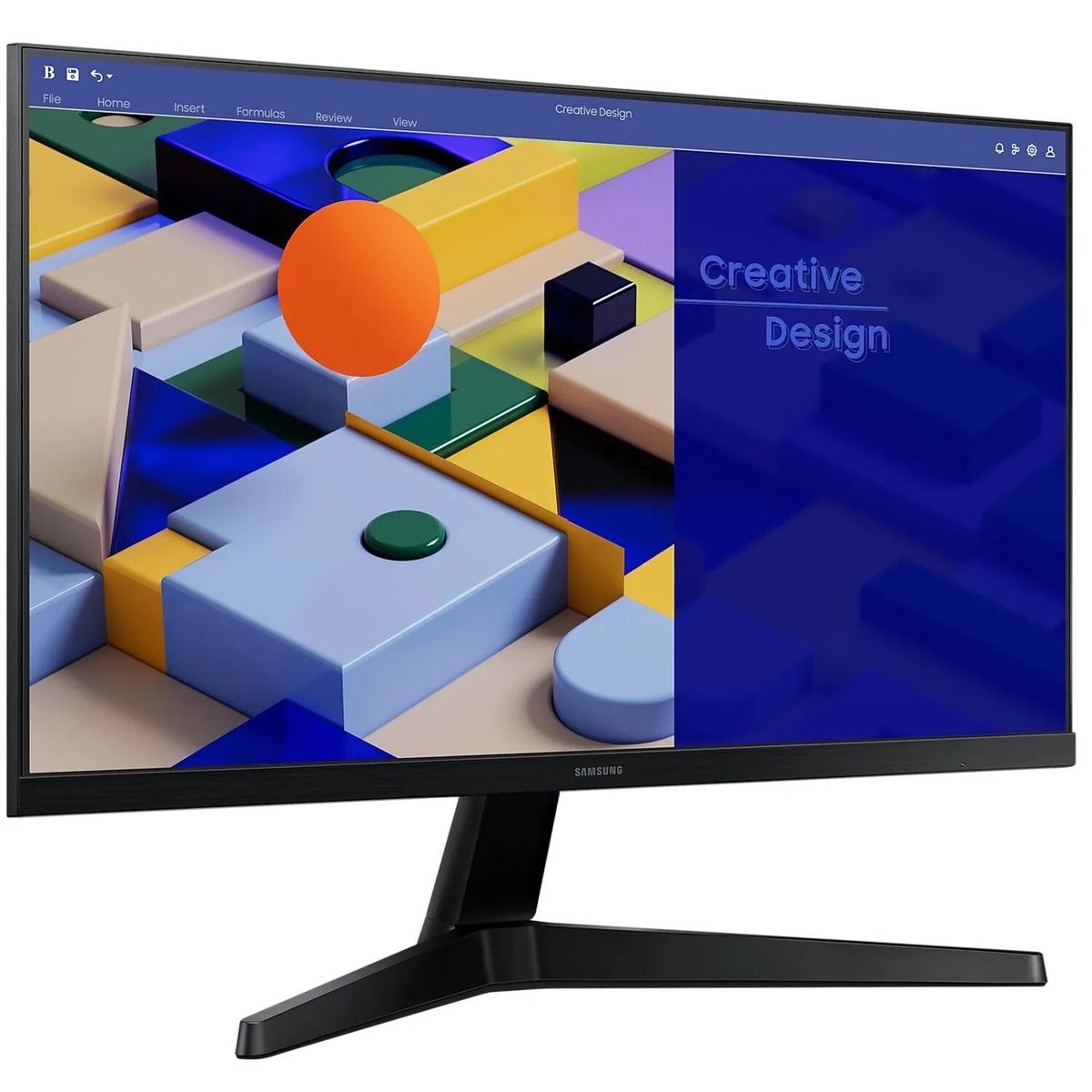 SAMSUNG - Monitor Samsung 27 LS27C310EALXPE IPS Full HD 75Hz HDMI VG