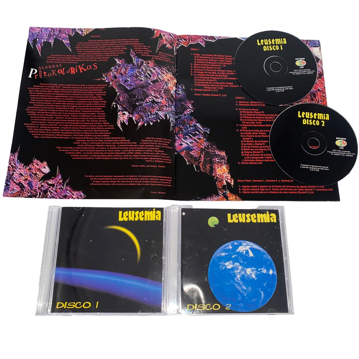 GENERICO - Boxset Cd Leusemia Al Final De La Calle