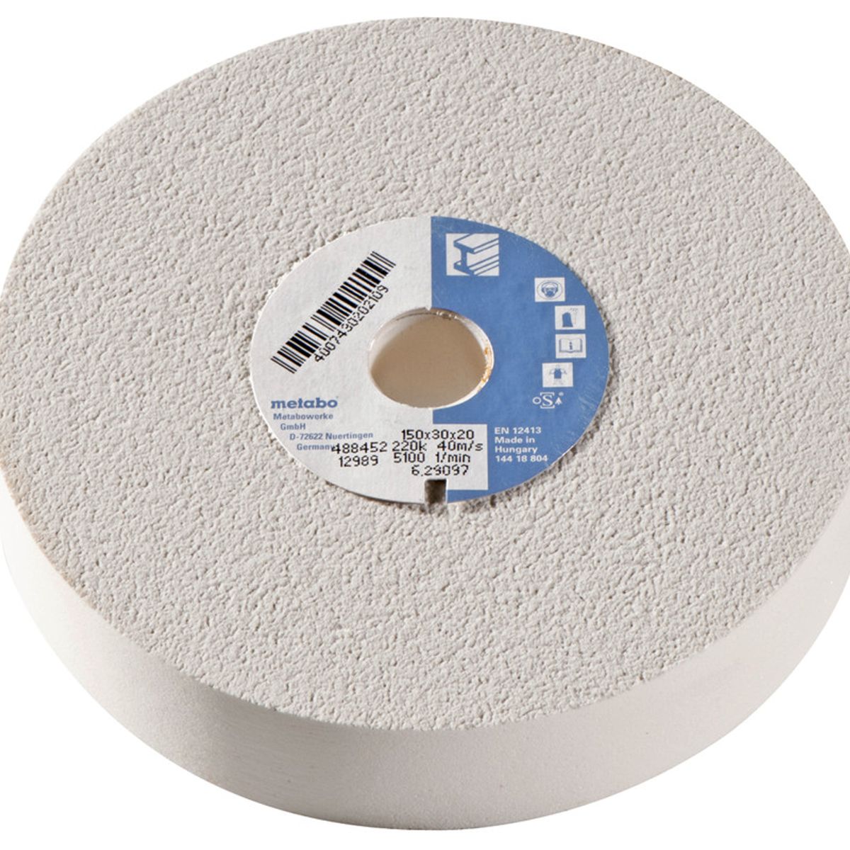 METABO - DISCO ABRASIVO 250 X 40 X 51 MM, 220K, CON ESMERIL DOBLE