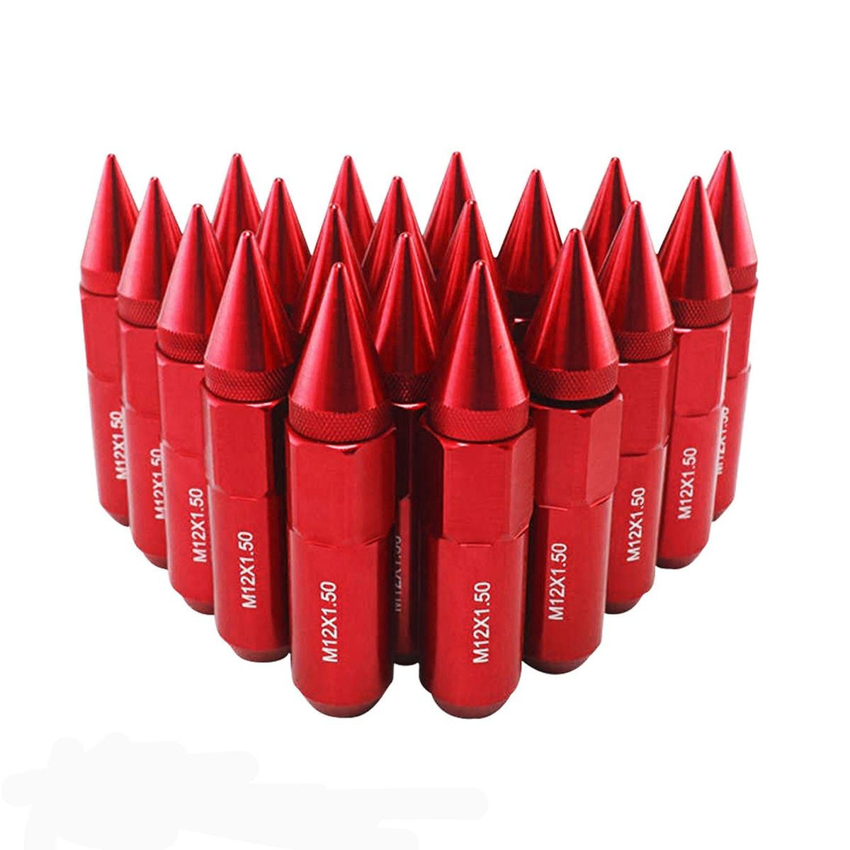 GENERICO - Tuercas Blox Para Aro 12X15X150 Color Rojo