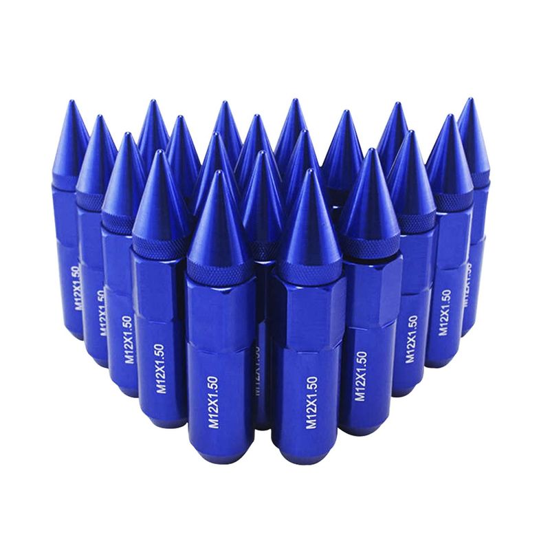 GENERICO - Tuercas Blox Para Aro 12X15X150 Color Azul