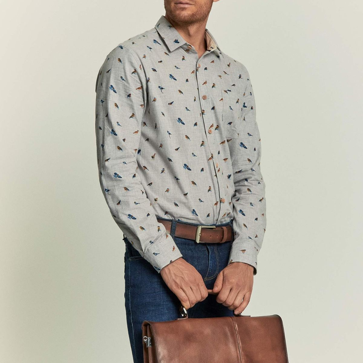 VELEZ - Vélez Maletín Portátil Aperto De Cuero Para Hombre Miel