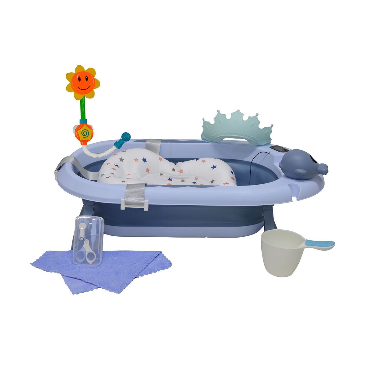 BABY KITS - Tina Bañera Jelly Spa Baby Kits Celeste - Ver. 2025