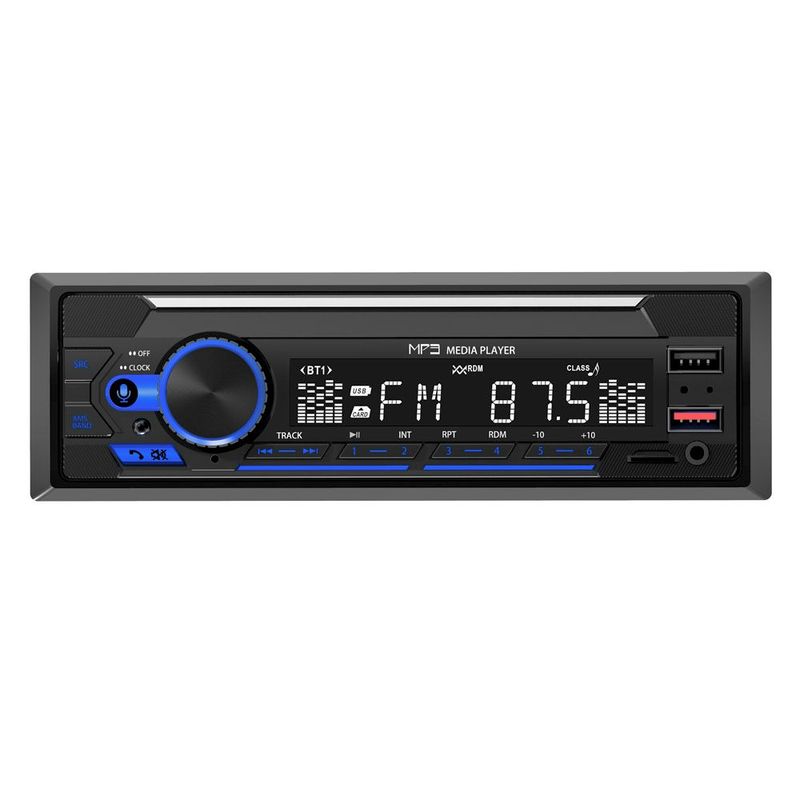 GENERICO - Radio MP3 para Auto con Bluetooth USB FM - 1 DIN XY-003