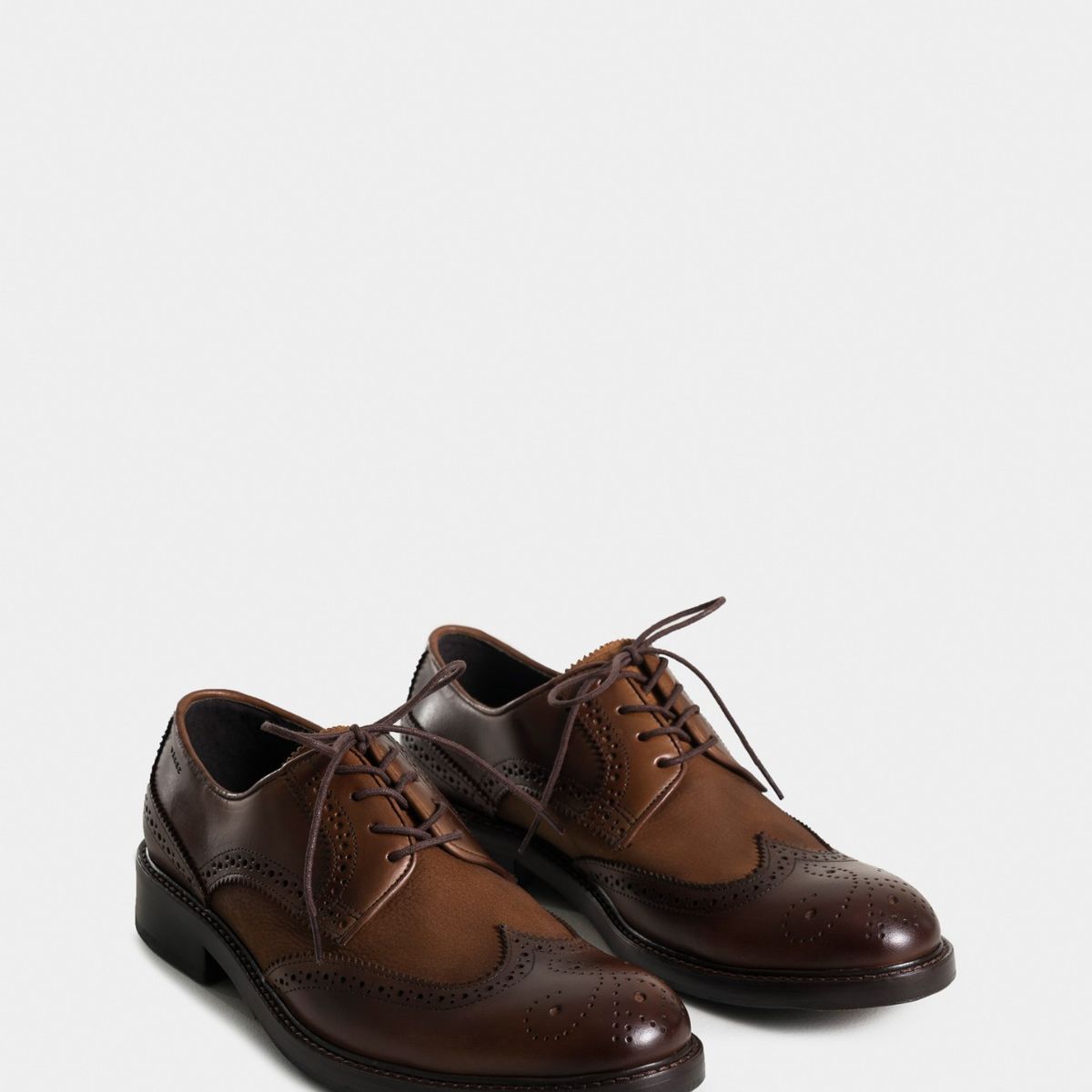 VELEZ - Vélez Zapatos Cordón Solar Cuero Hombre Miel