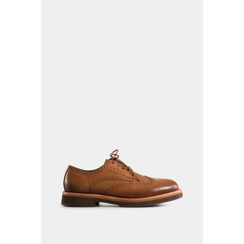 Zapatos Formales De Cuero Oxford Brogue Para Hombre | Envío Gratis
