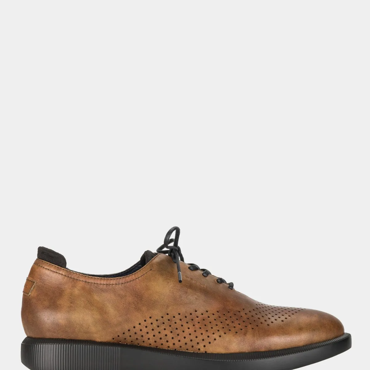 VELEZ - Vélez Zapatos Cordón Dalí De Cuero Para Hombre Vintage Café