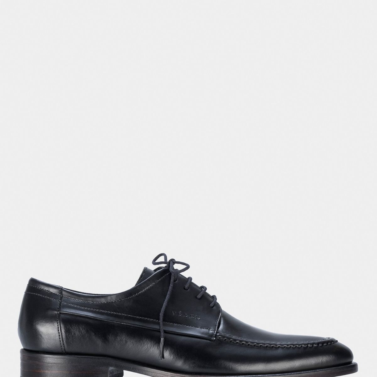 VELEZ - Vélez Zapatos Cordón Draco Cuero Liso Hombre Vena Negro