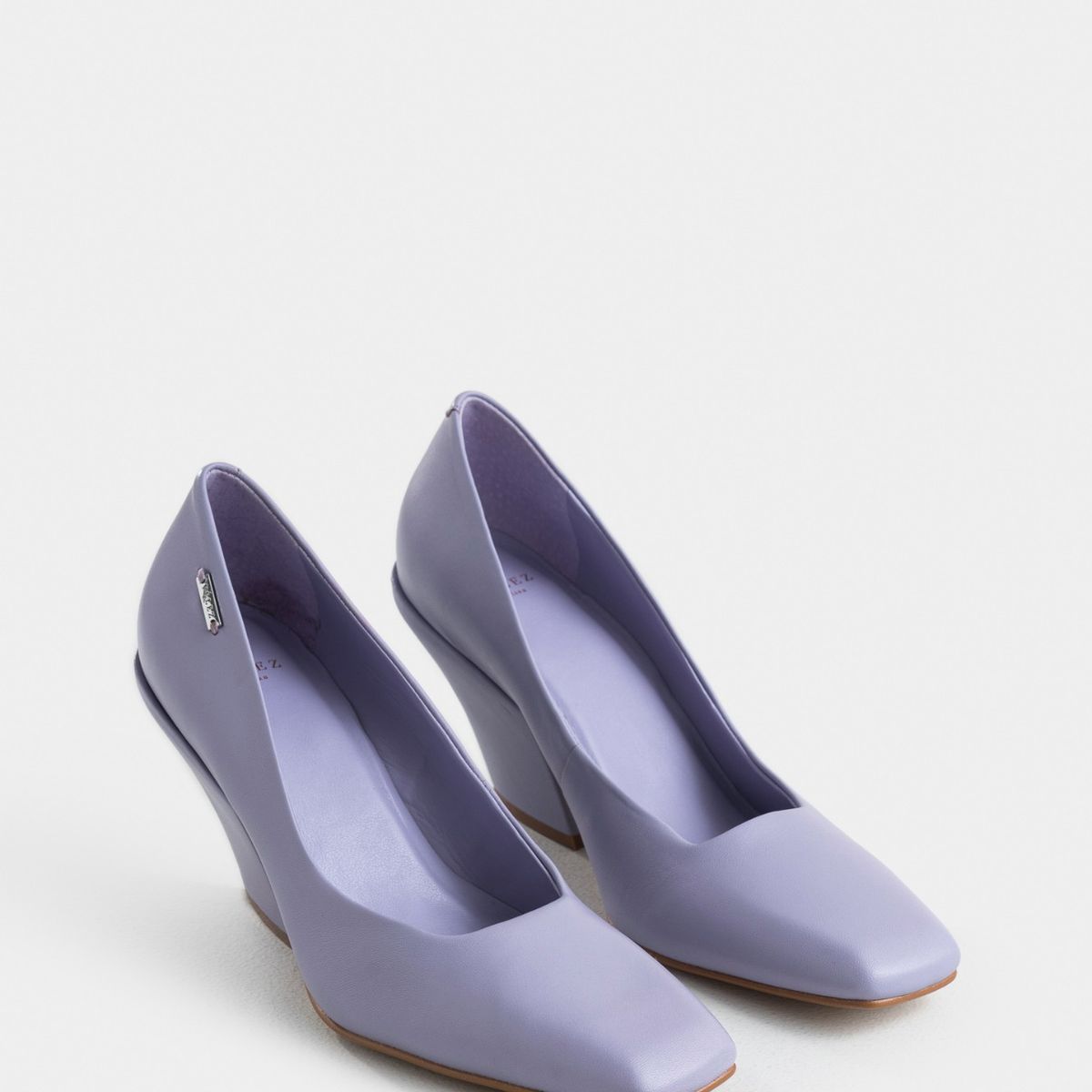 VELEZ - Vélez Tacones Cerrados Libra Cuero Mujer Lila