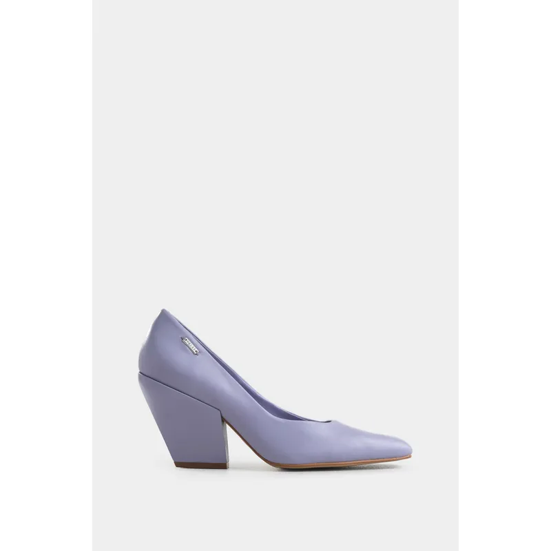 VELEZ - Vélez Tacones Cerrados Libra Cuero Mujer Lila