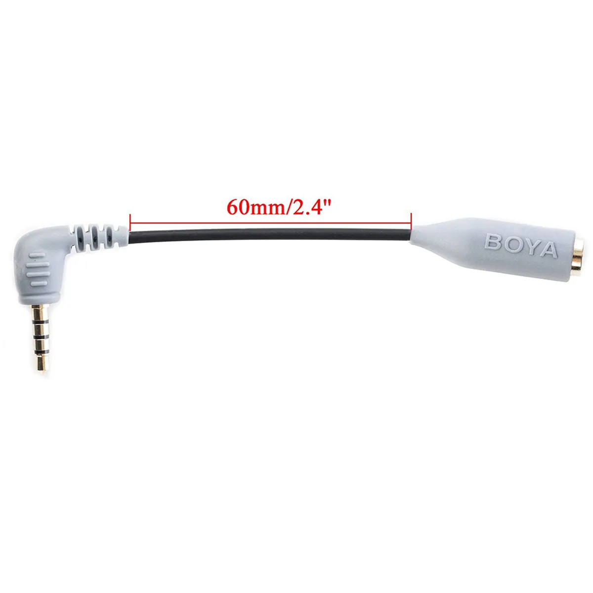 BOYA - BOYA BY-CIP2 Cable convertidor de señal - Plug Jack para Android y IOS