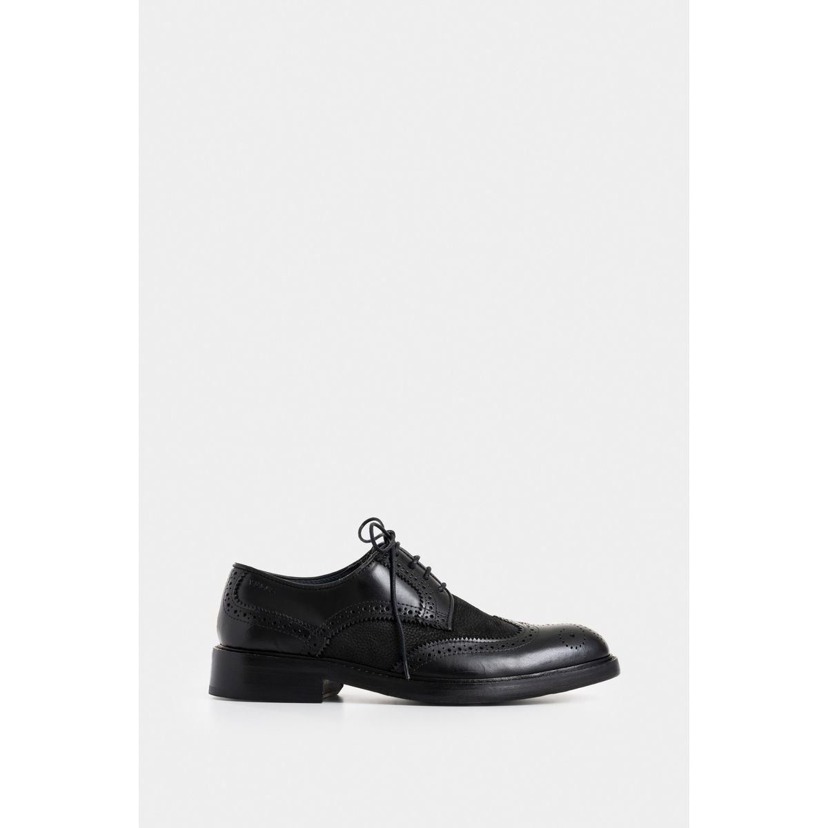 VELEZ - Vélez Zapatos Cordón Solar Cuero Hombre Negro