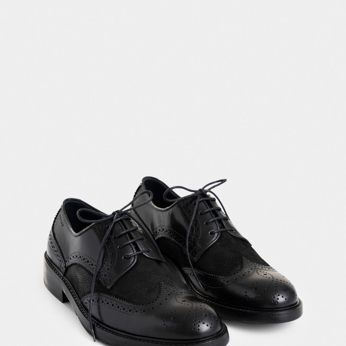 VELEZ - Vélez Zapatos Cordón Solar Cuero Hombre Negro