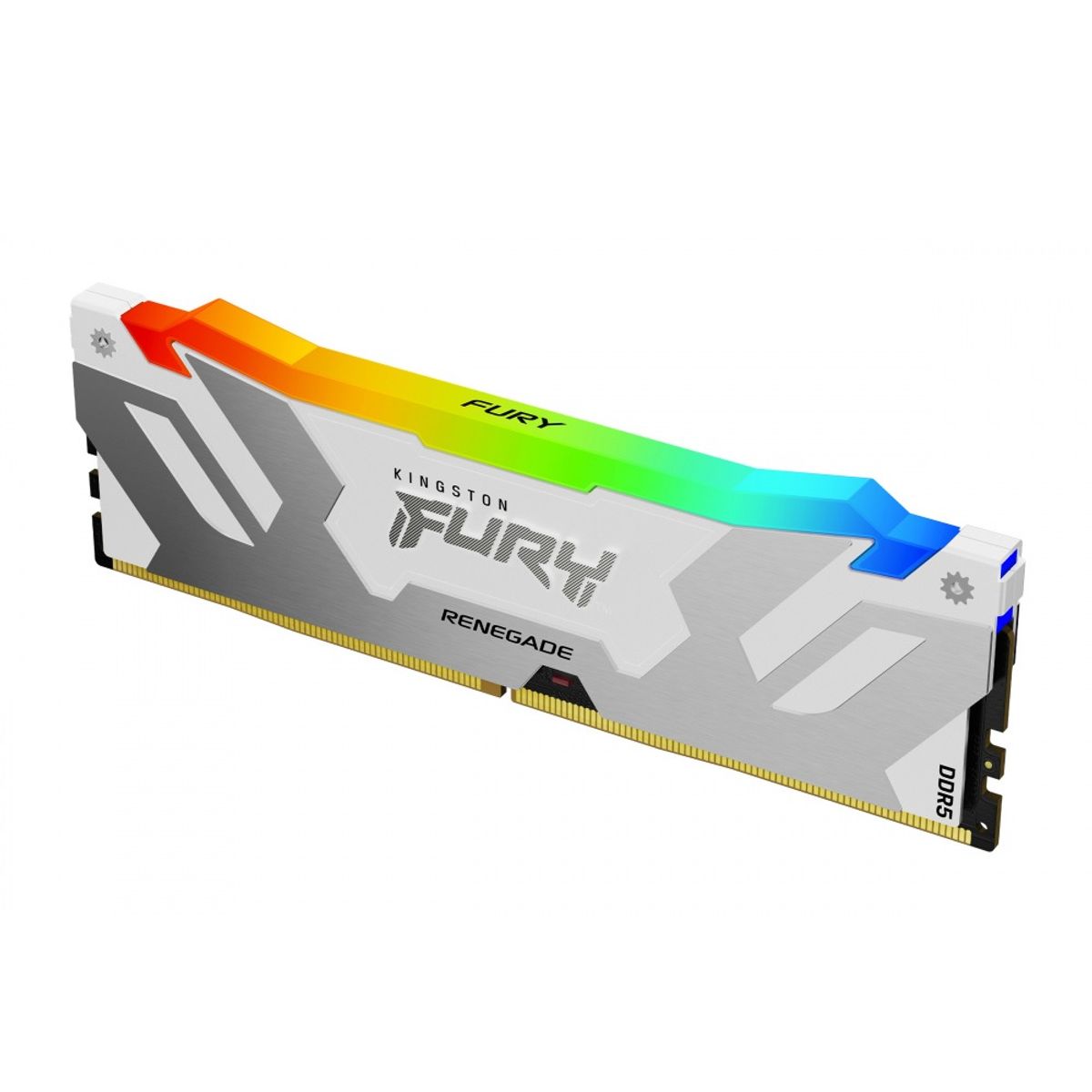 KINGSTON - Memoria RAM Kingston Fury Renegade DDR5 32GB RGB 6400Mhz CL32 Blanco
