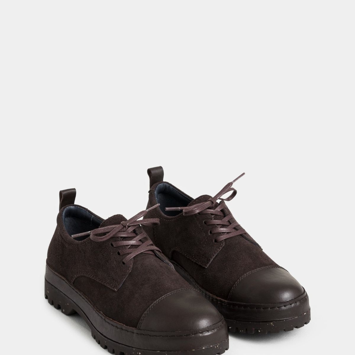 VELEZ - Vélez Zapatos Cordón Sunset Cuero Hombre Café