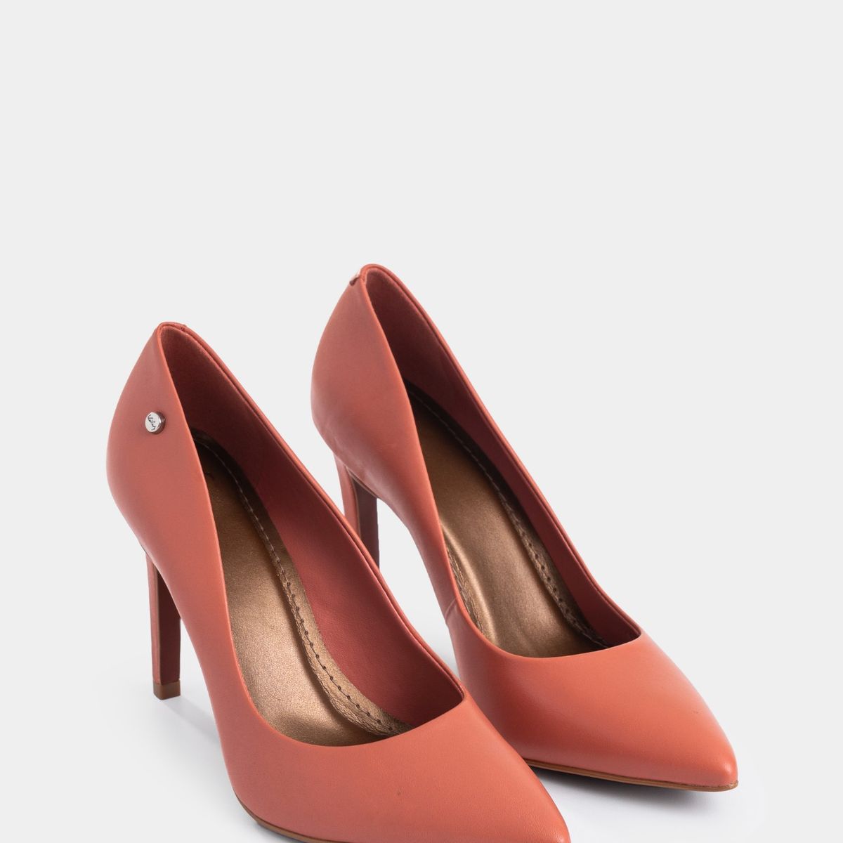 Velez - Vélez Tacones Cerrados Cuero Rosado