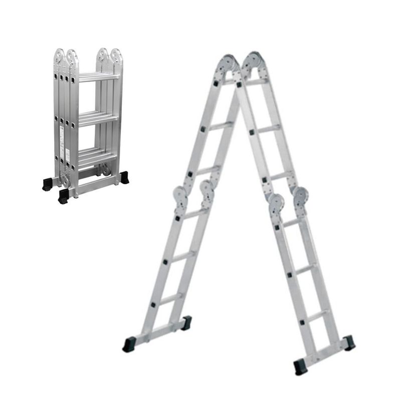 KAMASA - Escalera Combinada de Aluminio Kamasa KM2141
