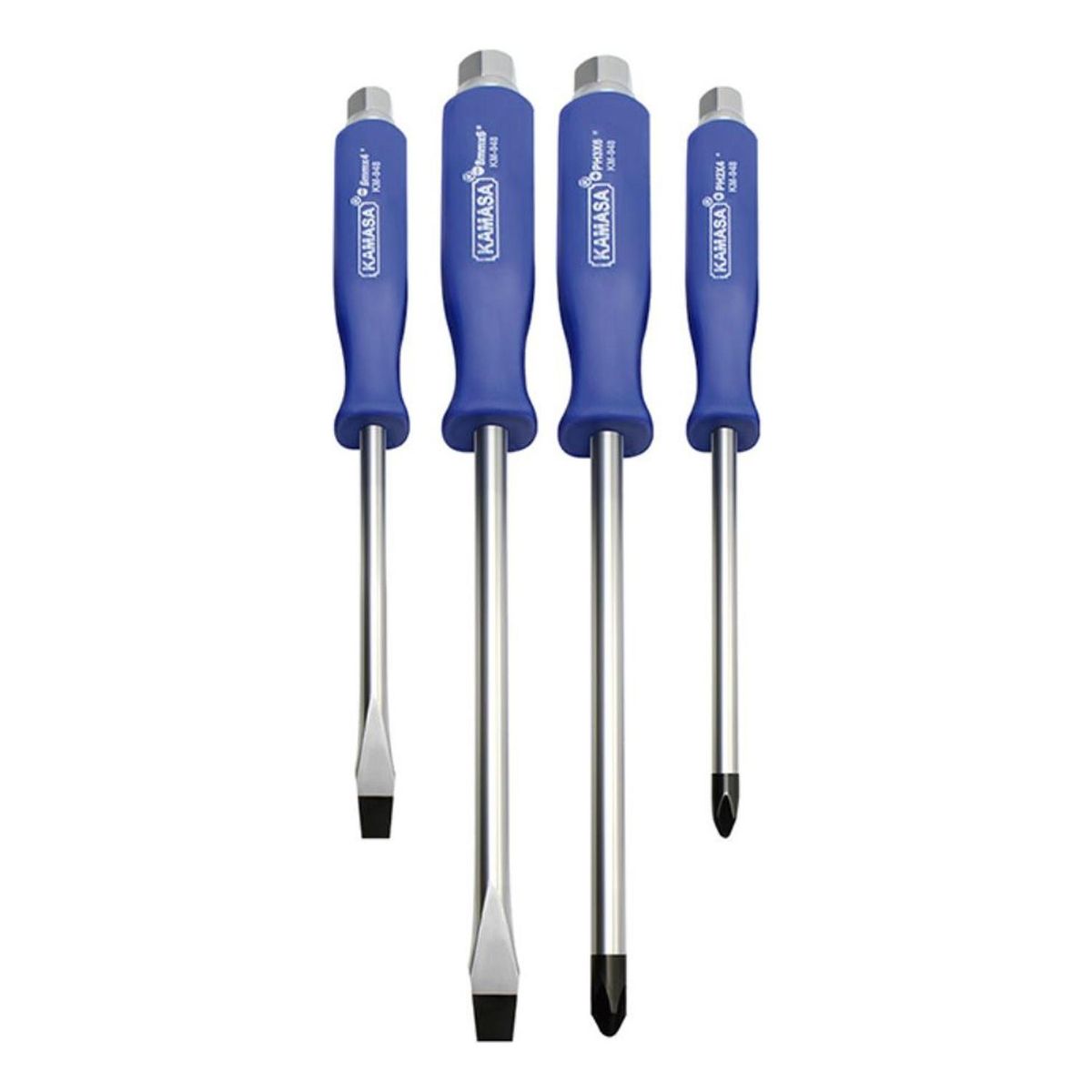 KAMASA - Juego Desarmador de Golpe 4 Piezas PVC Kamasa KM948